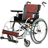 可孚铝合金折叠便携轮椅轻便老人旅行轮椅车残疾人手推车轮椅