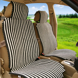 博迪曼汽车坐垫 个性条纹黑白四季通用凉垫手编座垫夏季正品包邮