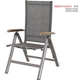 铝合金电脑椅靠背可调节办公折叠椅子学生家用餐椅网布躺椅