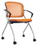 特价促销培训椅 可折叠落 写字椅 带写字板办公椅 滑轮子电脑椅