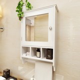 防水浴室镜柜镜箱卫生间墙壁柜带镜子洗手间吊柜壁挂柜厕所置物柜