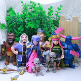 部落冲突COC部落战争Supercell手游模型手办 8款可动人偶公仔玩具