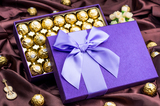 情人节生日礼物送女友紫色费力罗费雷罗意大利费列罗巧克力礼盒装