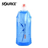 正品包邮SOURCE溹思 折叠水瓶户外旅行便携0.75L 1L 2L可装沸水