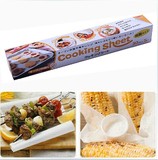 日本东洋铝烹调纸耐高温纸烹饪纸吸油纸烧烤烘焙食物专用料理垫纸