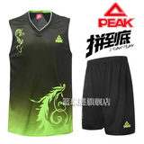新款匹克篮球服套装男正品夏季新款训练队服球衣运动服背心印号字
