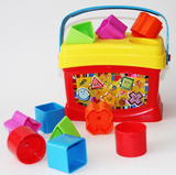 包邮宝宝启蒙早教益智早教玩具 积木盒婴儿形状配对积木0-1-2岁