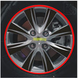 包邮赛欧3轮毂碳纤维2015款雪佛兰新赛欧轮毂贴纸改装轮毂汽车贴