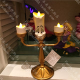 香港迪士尼正品代购 蜡烛灯 学习卧室床头房间装饰台灯小夜灯摆设