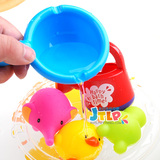 皇室宝宝洗澡玩具套装喷水戏水游泳玩具婴儿儿童0 1 2 3岁 无毒