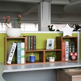 特价创意桌上伸缩书架自由组合桌面置物架办公室书桌木质书柜