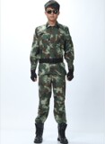 正品特价夏季07消防数码迷彩服套装男 11最新式军迷服饰户外训练