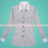 上海通用别克4S店销售女式长袖衬衫 工作服女士衬衫、工装衬衣