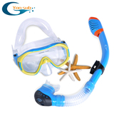 儿童浮潜三宝套装 小孩 潜水镜 全干式呼吸管 眼镜 游泳用品装备