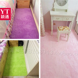 现代简约长方形丝毛地毯房间卧室客厅沙发茶几床边毯地垫门垫定制