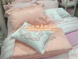 梦洁宝贝2015秋冬新款床上用品套件提花套件草莓物语42709正品