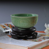 精龙特价龙泉青瓷 饭碗 陶瓷碗宝宝餐具套装碗大号米饭碗日式餐具