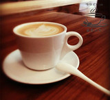纯白卡布奇诺港式奶茶杯浓缩咖啡杯大中小欧式陶瓷咖啡杯意式