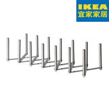 IKEA宜家代购 瓦瑞拉 锅盖收纳件 锅架 金属不锈钢