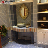 新品欧式仿古砖 地中海风格瓷砖 厨房 卫生间墙砖防滑地砖N3303