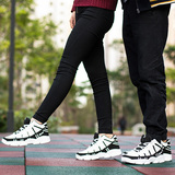 青年跑步运动鞋学生旅游鞋耐磨韩版男鞋子情侣板鞋EXO 鹿晗同款鞋