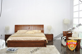 联邦家具正品保证新东方系列全实木床1.5 1.8米双人床N09700NA床