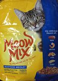 美国原装MeowMix咪咪乐 全效海鲜海洋鱼猫粮 14.2磅 同城包邮