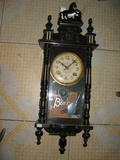 古董收藏 老挂钟 座钟 机械钟 宝字牌挂钟 可做摆设 装饰 等