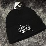 STUSSY正品秋冬毛线帽冷帽街头针织帽beanie