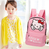 hello kitty书包儿童小学生女孩机器猫双肩包幼儿园韩版卡通背包