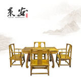 红木家具泡茶桌明清古典实木茶桌椅组合中式红木茶桌实木茶桌家具