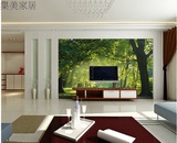 3d立体百合花电视背景墙纸壁纸客厅卧室沙发欧式无纺布壁画墙壁布
