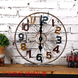 怀旧老物件做旧工艺品时钟老上海六七十年代收藏摆设创意艺术钟表