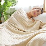 羊毛毯盖毯五星级酒店床上用品澳洲羊毛毯休闲毯子双人正品搭床毯