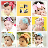 韩版儿童发饰宝宝发带花朵发箍婴儿发饰儿童发夹头饰发卡女宝发带
