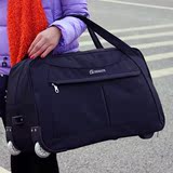 拉杆包韩版女手提短途旅行包超大容量行李包登机箱包旅游包可折叠