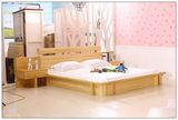 品牌专柜新西兰松木床实木床1.8米1.5米双人床榻榻米床卧室家具