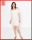 ZARA女装2016年春夏款正品代购中长款小清新白色蕾丝连衣裙