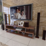 杰高小户型电视柜简约现代胡桃木创意个性电视机柜小电视柜