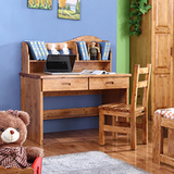 全柏木书桌特价纯实木书桌儿童写字桌健康柏木家具成都家具
