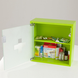 乐爱家 壁橱吊柜药箱储物柜家用药箱简约挂柜置物架创意家庭药箱