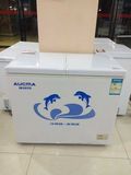 Aucma澳柯玛BD/BC-230商用卧式冰柜双门超市冷柜冷藏冷冻双温冰箱