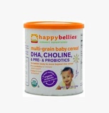 美国Happy baby 禧贝米粉有机混合谷物 DHA+益生菌 3段 三段