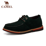 camel2014秋款骆驼男鞋新款系带正品透气 户外休闲皮鞋A2016012