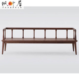 简约现代中式风格榆木实木沙发组合沙发床榫卯结构沙发直销可定制