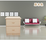 床头柜 实木床头柜 韩式床头柜 简约现代床边柜斗柜 欧式床头柜