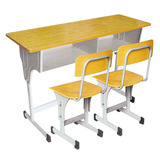 双人中小学生学校辅导班课桌椅套装加厚升降型批发厂家直销特价