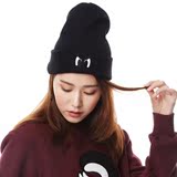 PANCOAT 韩国代购2015冬季针织毛线帽PPOIABN02U