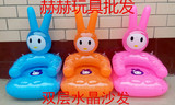 喜洋洋萝卜兔KT猫双层水晶充气沙发儿童坐骑PVC赫赫玩具批发