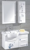 欧式新款PVC浴室柜组合洗手洗面洗漱浴吊柜卫生间台盆柜